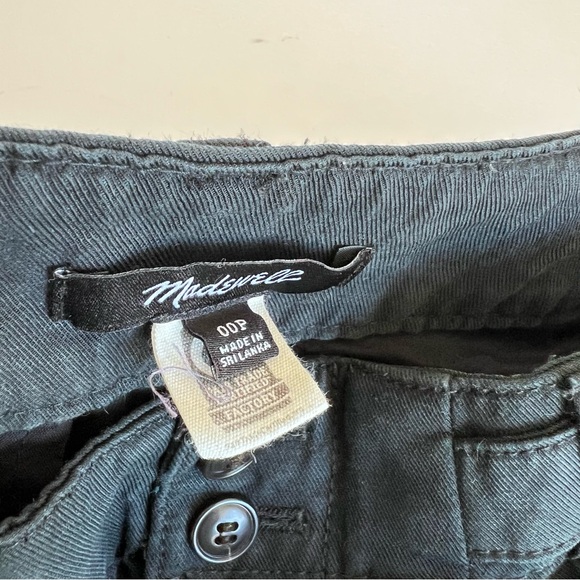 Madewell Women's The Harlow Wide-Leg Pant True Black - Picture 4 of 10